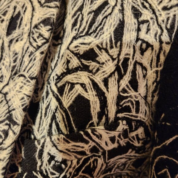 Men's yarn monochrome jacket - Picture 5 of 7